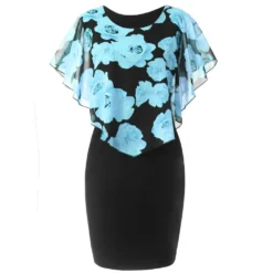 Rose Printed Shawl Women 's Slim Bodycon Plus Size Dress 23 Rose Printed Shawl Women 's Slim Bodycon Plus Size Dress -Deals Toggenix Store cd6b5b8d2a656dd6