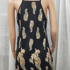 Women Cutout Halter Neck Print Mini Dress -Deals Toggenix Store cd8b2ef543bd5482