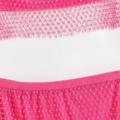 Women's Fishnet See-Through Sexy Halter Neck Vest Plush Skirt 2-Piece Set -Deals Toggenix Store cf6f2d328474b530