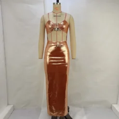 Women Summer Sexy Cutout Strap Dress