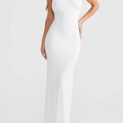 Women's Halter Neck Sexy Low Back Sleeveless Long Dress -Deals Toggenix Store d03469903e24508b