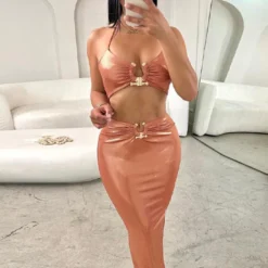 Women Summer Sexy Cutout Strap Dress -Deals Toggenix Store d07012745ba36c23