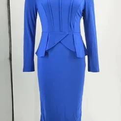 Women Long Sleeve Elegant Bodycon Dress -Deals Toggenix Store d07fd079a32c7afc