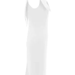 Women's Office Dress Sleeveless Square Neck Back Zipper Slit Dress 37 Women's Office Dress Sleeveless Square Neck Back Zipper Slit Dress -Deals Toggenix Store d58752e3214d7344