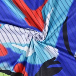 Women's Mesh Long Sleeve Square Neck Printed Dress -Deals Toggenix Store da98edebbc5ef9f9