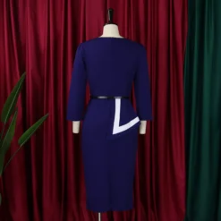 Women's Spring Fashion Chic Elegant Bodycon OL Professional African Dress -Deals Toggenix Store dd1fcd8507daba9c