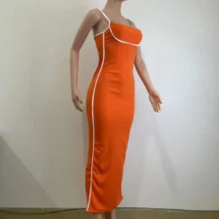 Women Sexy Contrast Color Suspender Dress -Deals Toggenix Store e1229f4493c7c6f8