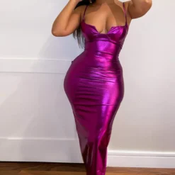 Spring Summer Women's Nightclub Be Careful Machine Sexy Low-cut Slit Bodycon Dress -Deals Toggenix Store e26b63ff9e6c02cf