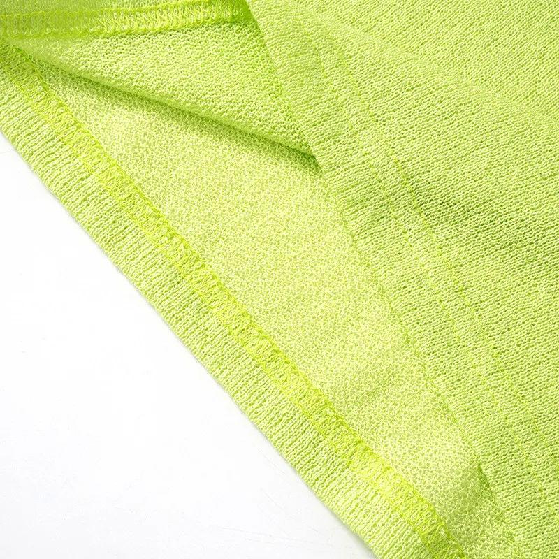 Women Summer Casual Solid Knot Sleeveless Tank Top And Bodycon Skirt Two-piece Set 5 Women Summer Casual Solid Knot Sleeveless Tank Top And Bodycon Skirt Two-piece Set - Image 5