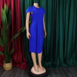 Ladies Africa Summer Elegant Short Sleeve Bodycon Dress 26 Ladies Africa Summer Elegant Short Sleeve Bodycon Dress -Deals Toggenix Store e86013968d3c6b85