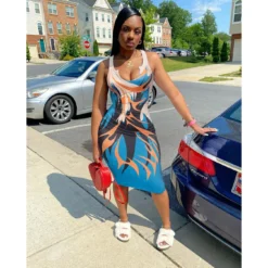 Women's Summer See-Through Sexy Print Dress Women 12 Women's Summer See-Through Sexy Print Dress Women -Deals Toggenix Store e8cf6bc73fe70dc8