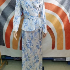 Women's Spring Summer Fashionable Printed Shirt Skirt Casual Two Piece Set -Deals Toggenix Store eae7aad59256ef9b