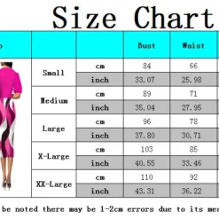 Women Sexy Printed Ball Sleeve Round Neck Dress -Deals Toggenix Store eafa07e5c9c2f0aa