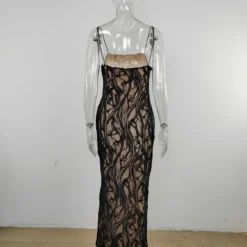 Women Sleeveless Backless Lace Sexy Strap Dress -Deals Toggenix Store ecb9dd20214db77b