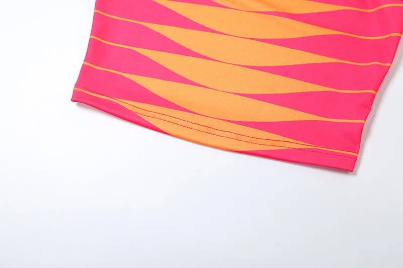 Summer Women's Halter Neck Slim Vest High Waist Printed Skirt Two Piece Set 13 Summer Women's Halter Neck Slim Vest High Waist Printed Skirt Two Piece Set - Image 13