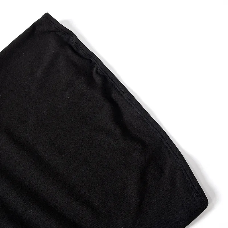 Women's Summer Fashion Contrast Color Strapless Long Dress 18 Women's Summer Fashion Contrast Color Strapless Long Dress - Image 18