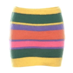 Autumn Women's Sexy Knitting Long-Sleeved Contrast Color Top High Waist Bodycon Skirt Suit For Women -Deals Toggenix Store f47a54c8b8c9e538