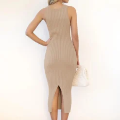 Fashion Trend Women's Sleeveless Slit Rib Tight Fitting Bodycon Jumpsuit Fall Basic 26 Fashion Trend Women's Sleeveless Slit Rib Tight Fitting Bodycon Jumpsuit Fall Basic -Deals Toggenix Store f4ec88a9b62b57e3