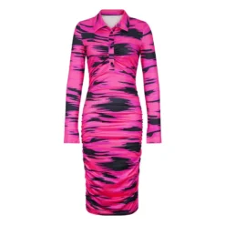 Women's Spring And Summer Printed Fashion Casual Pleated Long Sleeve Slim Chic Long Dress 31 Women's Spring And Summer Printed Fashion Casual Pleated Long Sleeve Slim Chic Long Dress -Deals Toggenix Store f5a89cf218c15a27