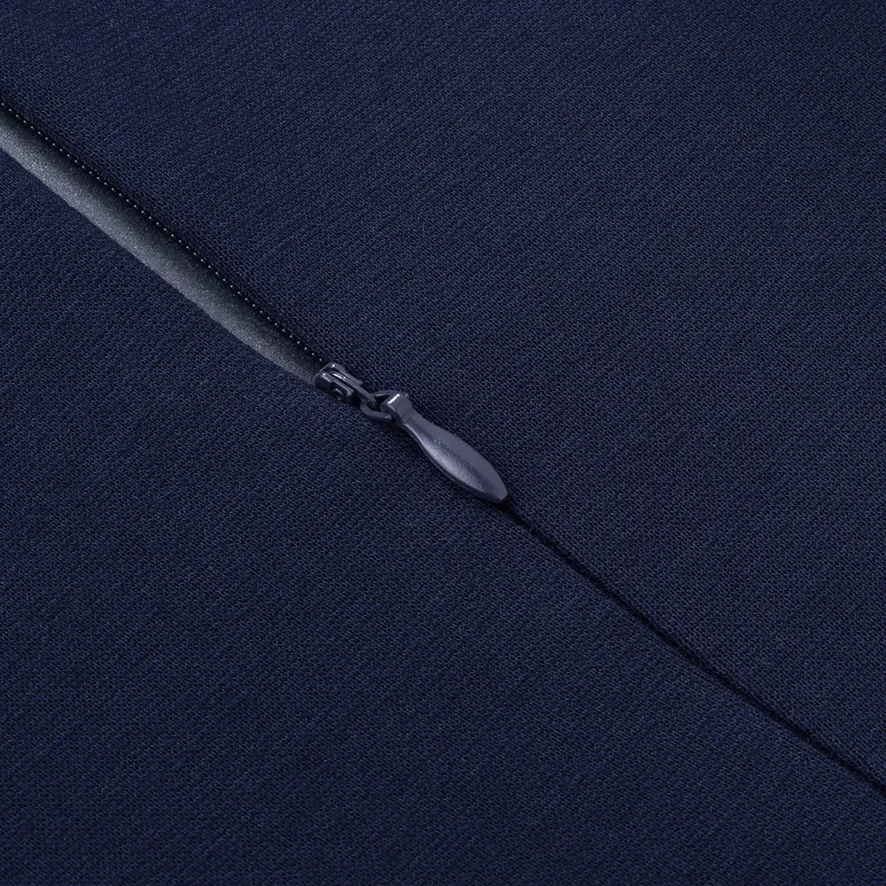 Women Fashion Sexy Chic Elegant Bodycon Professional Slim Waist Patchwork Midi Career Dress 15 Women Fashion Sexy Chic Elegant Bodycon Professional Slim Waist Patchwork Midi Career Dress - Image 15