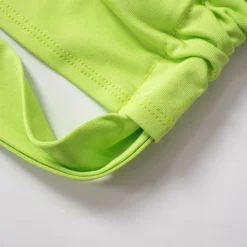 Women Summer Solid Gathered Backless Top And Slit Skirt Casual Two-piece Set 23 Women Summer Solid Gathered Backless Top And Slit Skirt Casual Two-piece Set -Deals Toggenix Store f799df62df612b05