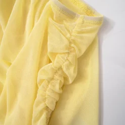 Women Sleeveless Crop Top Andmesh See-Through Skirt Two-Piece Set -Deals Toggenix Store f881701a28d107f0