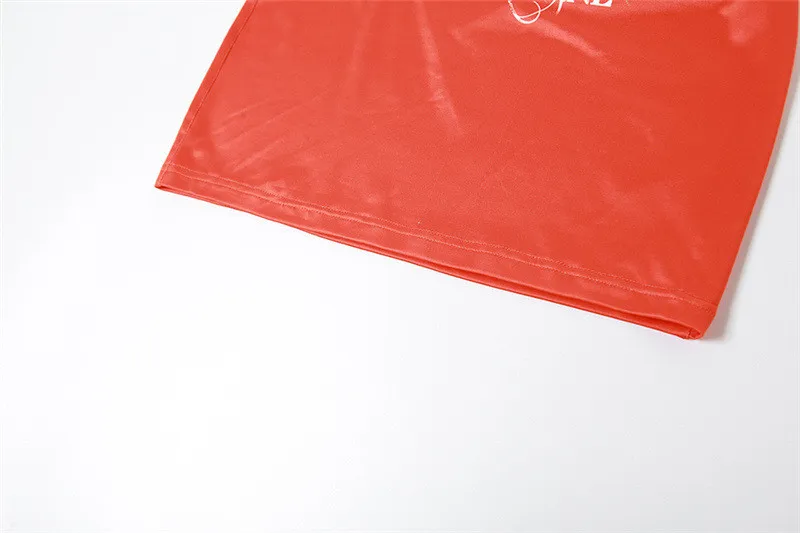 Women Summer Sexy Letter Print Crop Top And Bodycon Skirt Two-Piece Set 3 Women Summer Sexy Letter Print Crop Top And Bodycon Skirt Two-Piece Set - Image 3