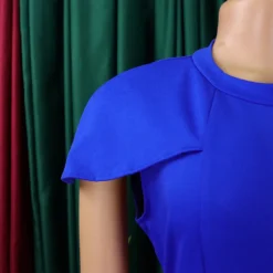 Ladies Africa Summer Elegant Short Sleeve Bodycon Dress 33 Ladies Africa Summer Elegant Short Sleeve Bodycon Dress -Deals Toggenix Store fca14638d854bb20