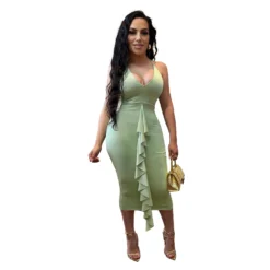 Women's Clothes Sexy Camisole Bodycon Nightclub Dress -Deals Toggenix Store fd5e1c1c30c250f8